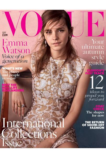 Emma Watson British Vogue Cover September Issue | British Vogue