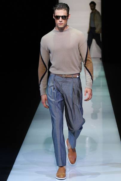 Giorgio Armani Spring/Summer 2013 Menswear show report | British Vogue