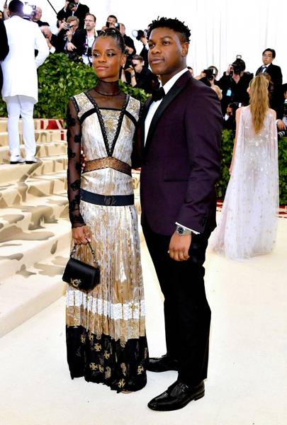 Letitia Wright and John Boyega