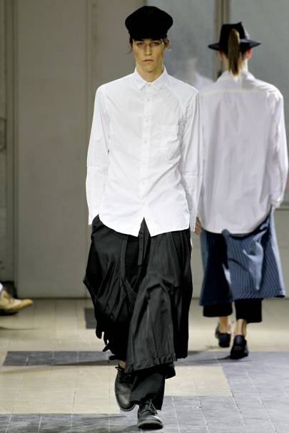 Yohji Yamamoto Spring/Summer 2012 Menswear show report | British Vogue