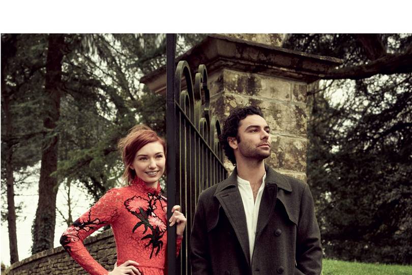 Poldark Aidan Turner Eleanor Tomlinson Vogue Interview Quotes | British ...