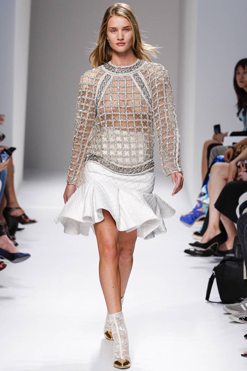 {fashion inspiration | runway : balmain spring-summer 2014, paris}
