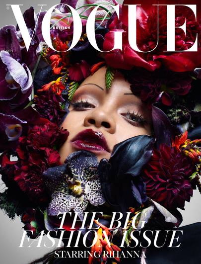 Image result for rihanna for british vogue september 2018