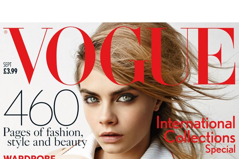 Cara Delevingne British Vogue Cover September 2014 | British Vogue