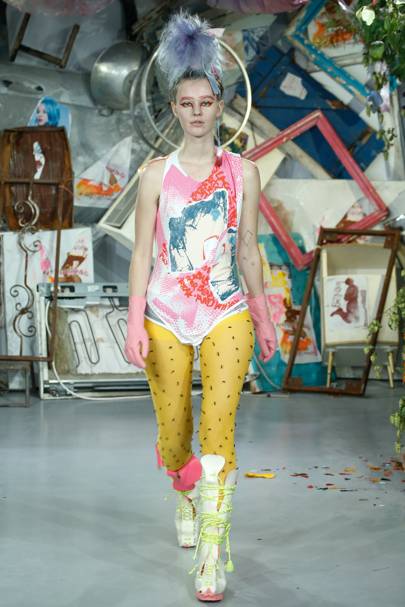 Edward Meadham Kirchhoff New Label Blue Roses | British Vogue