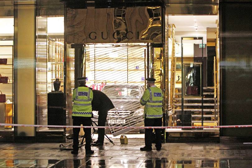 Gucci Sloane Street Store Ram-Raided | British Vogue