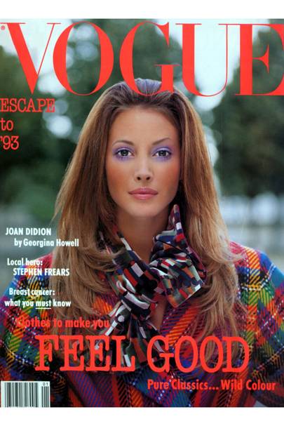 Christy Turlington's British Vogue Covers and shoots | British Vogue