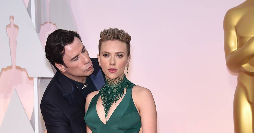 Scarlett Johansson Defends John Travolta Oscars Kiss British Vogue 1696