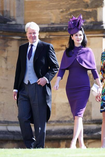 Earl Spencer et la comtesse Spencer