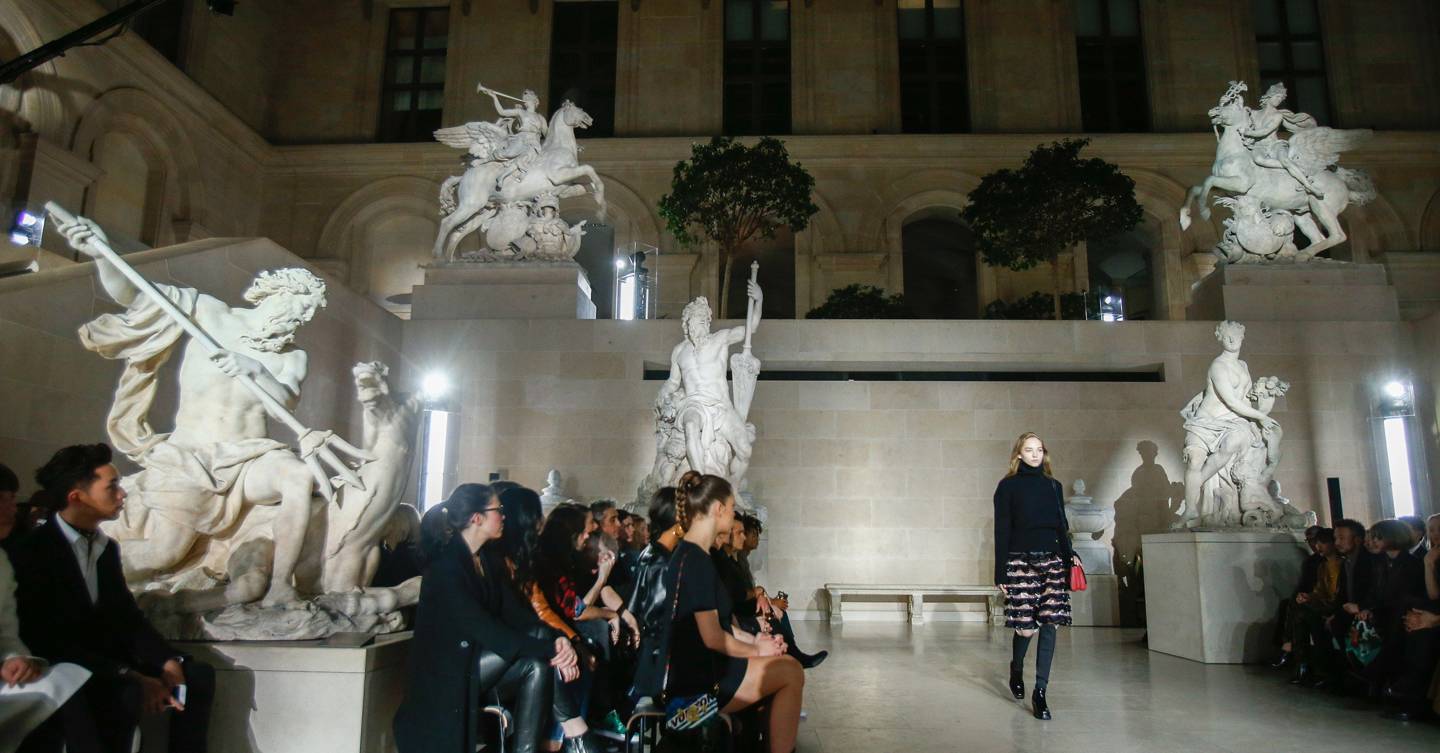 #SuzyPFW Louis Vuitton: A Sensational Setting | British Vogue