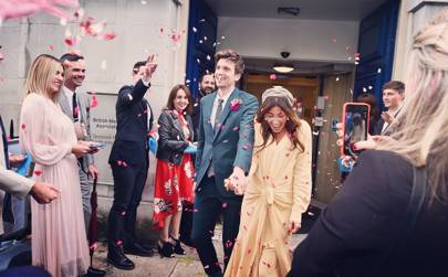 How To Dress For Your Second Wedding British Vogue Taking Advantage Of The Last Days This Long Startlingly Warm Summer My Boyfriend Greg James And I Recently Got Married Day Was A Mix Low Key