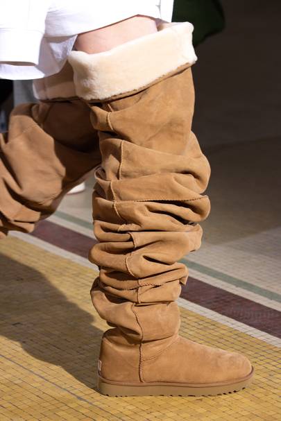 Y/Project Debuts Thigh-High Ugg Boots At Paris Fashion Week Mens ...