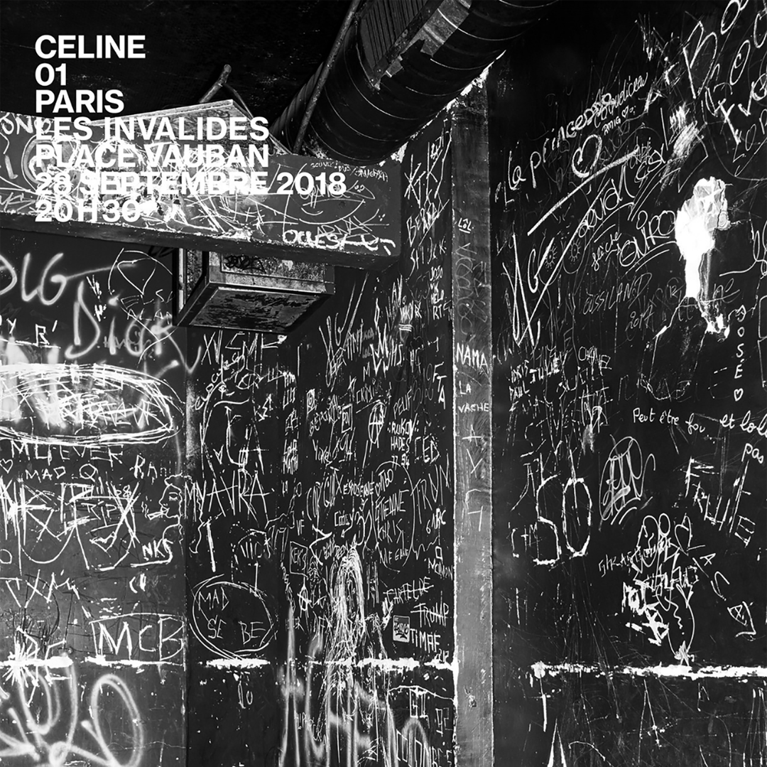 Image: Hedi Slimane Reveals His First Celine Invite: A Bound Book Of Parisian Nightlife Haunts