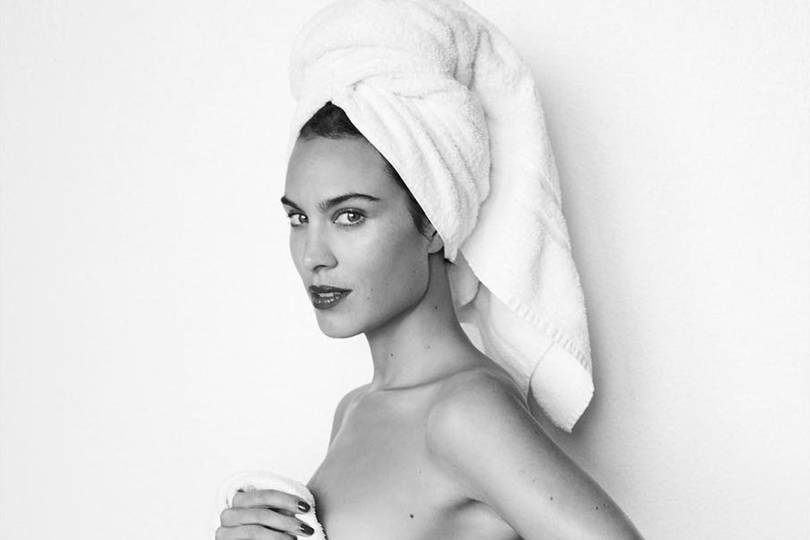 WATCH: Alexa Chung For Mario Testino's Towel Series | British Vogue