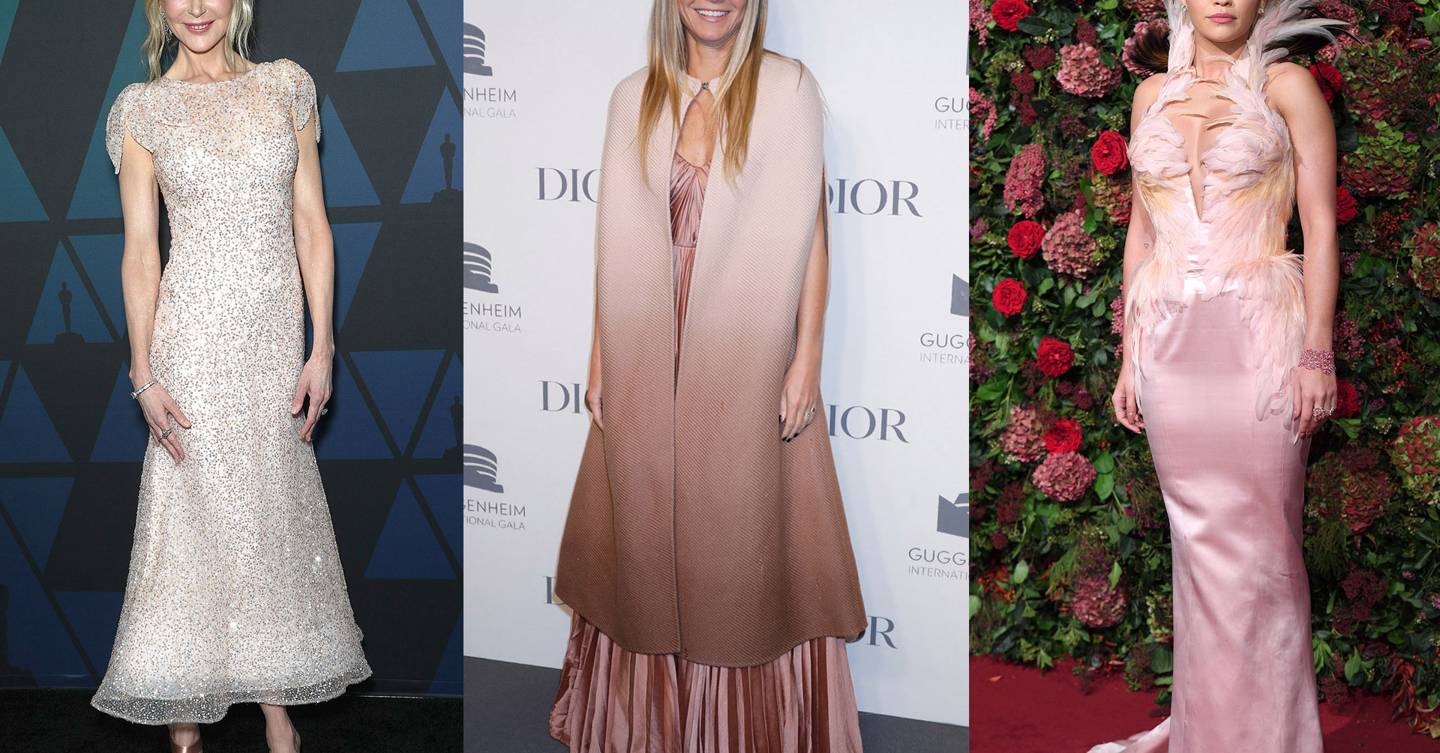 Blush Punk Red Carpet Trend 2018 British Vogue