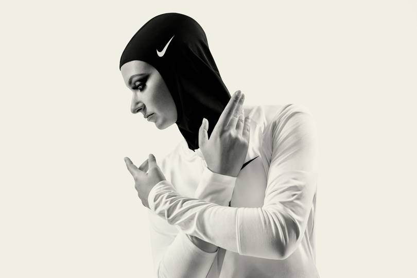Nike Pro Launches The First Sports Hijab With UAE Ice Skater Zahra Lari ...