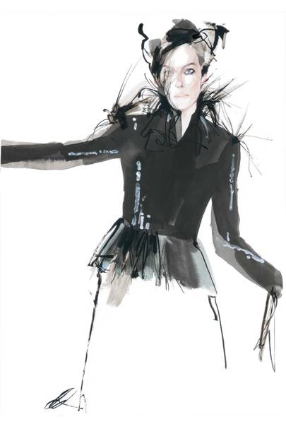 David Downton Launches New Book - Masters Of Fashion Illustration ...