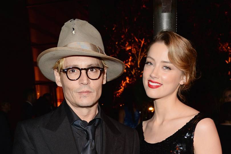 Amber Heard Johnny Depp Engaged Engagement Ring British Vogue