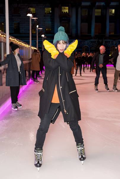 Skate at Somerset House street style | British Vogue