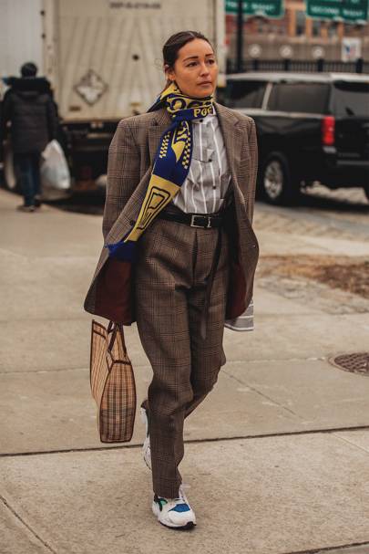The Check Suit