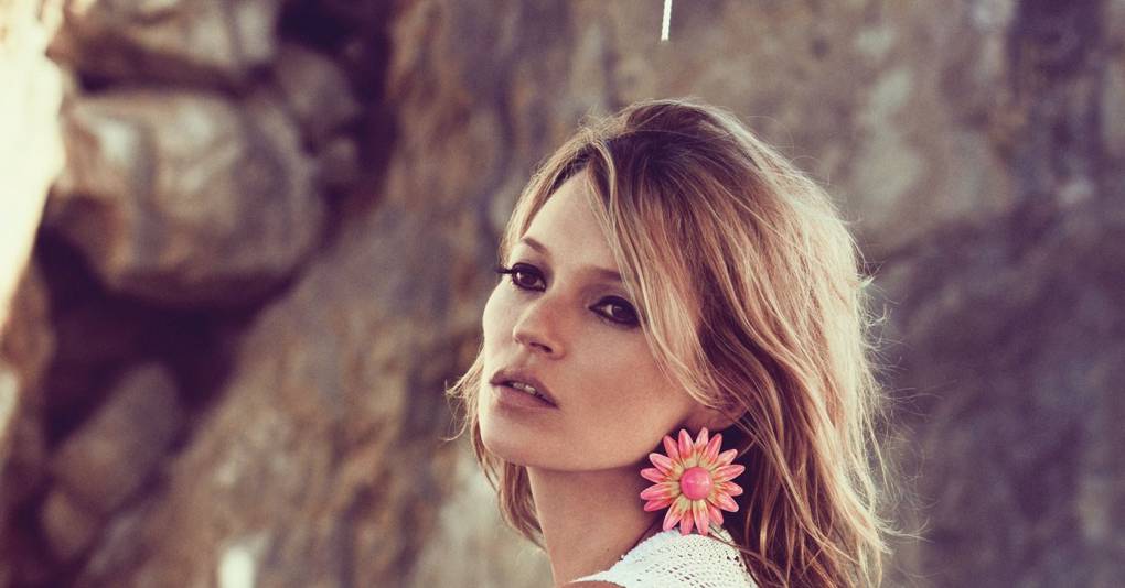 Kate Moss Plays Editor for British Vogue British Vogue