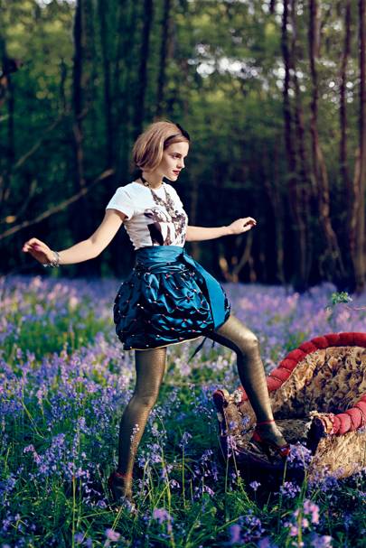 Emma Watson For Teen Vogue British Vogue   Ewatson3 V 29jun09 Teenvoguenormanjeanroy B 